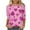 Multicolor, variant on Tbopshirt Valentine's Day T-Shirts for Women 3/4 Sleeve,Casual Crewneck Loose Love Heart Graphic Tees Summer Plus Size Tops,S-XXXXXL