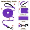 thumbnail image 3 of Lynxking Dog Training Leash Long Lead 15ft 30ft 50ft Tracking Lead for Small Medium and Large Dogs, 3 of 8