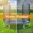 thumbnail image 3 of SereneLife  2 Step Weather Resistant Galvanized Steel Trampoline Climbing Trampoline Safety Ladder 13.0’’ x 4.7’’ x 39.8’’ -inches, 3 of 6