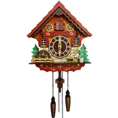 Cuckoo Clock with Coo Coo Bird Clocks/Cuckoo Clocks for Wall with Bird Chimes