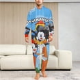 thumbnail image 6 of Animaniacs Men's Hooded Jumpsuit - Zip Up One Piece Pajamas Soft Cozy Winter Warm Plush Loungewear, 6 of 8