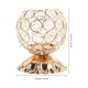 thumbnail image 2 of AURARMLET Portavelas De Metal Dorado Estilo Para De Hogar Y Fiestas, 2 of 6