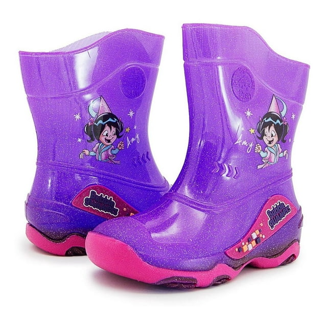 Bota Lluvia Niña Bubble Gummers Burbujas Lila Cristal 13-21 lila 16