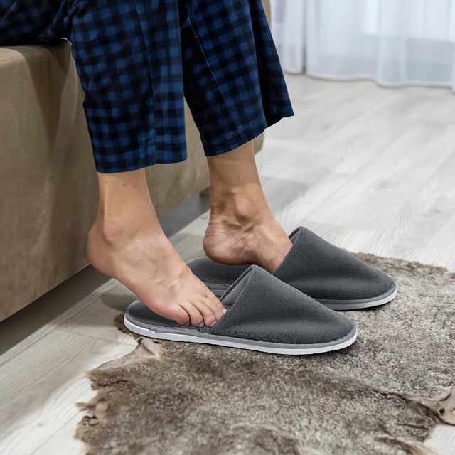 FENGGUIQU 6 Pares De Zapatillas De Coral Fleece Para Uso En Y Hogar Con Ligero