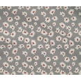 thumbnail image 4 of oneOone Cotton Flex Medium Gray Fabric Artistic Flower Craft Projects Decor Fabric Printed By The Yard 40 Inch Wide, 4 of 4
