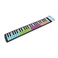 thumbnail image 4 of Pegatinas de teclado ANGGREK 88 teclas Piano Transparente/colorido, 4 of 8