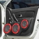 thumbnail image 2 of 2uds 4" Rojo Coche Audio Altavoz Funda Parrilla Lustroso Guardia Protector, 2 of 7