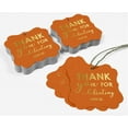 thumbnail image 5 of Inkdotpot Thank You For Celebrating With Us Bridal Shower-Baby Shower-Retirement-Wedding-Birthday Bottle Tag Real Gold Foil Favor Bracket Shape Hang Tags Pack Of 50, 5 of 7