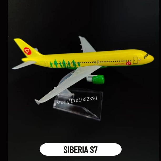 Réplica de avión de Metal a escala 1:400, Aeroflot, Siberia, Transaero, RU, Airlines, modelo de avión de aviación, juguete de regalo artístico en miniatura fundido a presión