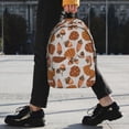 thumbnail image 2 of Easygdp Pinecone Autumn Pattern Mochila Ligera de 15 Pulgadas para Estudiantes, Mochila Cómoda para la Escuela y Viajes, Correas Ajustables, 2 of 6