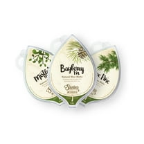 Natural Pine Soy Wax Melts Variety Pack - Bayberry Fir, Mistletoe Moments, Tahoe Pine - All Natural   Essential Oils   Phthalate Free - Shortie's Candle Company