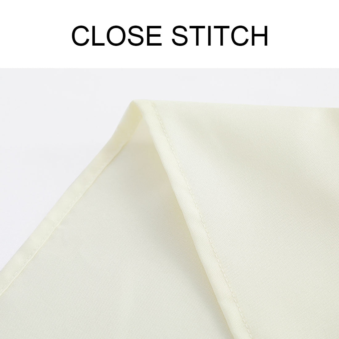 Unique Bargains Rectangle Tablecloth soft and comfortable Polyester Table Cover Beige 55" x 70"