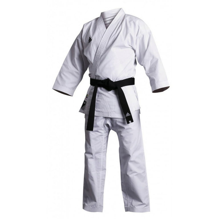 Acechar bruscamente Clasificar adidas Karate Kumite Grandmaster Gi, WKF Approved Uniform - Walmart.com