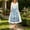Light Blue A, variant on Women's German Dirndl Dress Trendy Novel Oktoberfest Costume Square Neck Lace Trim Bavarian Beer Carnival Halloween Outfit Blue 2XL