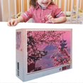 thumbnail image 3 of 1000 Pieces Sakura Jigsaw Puzzle Cartoon Anime Challenging Sakura Puzzle DIY Toys for Kids Adults, 3 of 4