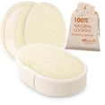 thumbnail image 1 of Esponja exfoliante corporal Loofah Treeswin Natural, 1 of 7