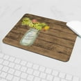 thumbnail image 5 of CafePress - Mason Jar Floral Barn Wood Western Country Mousepa - Non-slip Rubber Mousepad, Gaming Mouse Pad, 5 of 6