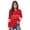 Red, variant on Girls Valentine's Day Shirts, Toddler Long Sleeve Heart Print Tops, Cute Casual Wear for Kids Holiday Party and School