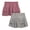 White/Lilac Rose, variant on Girls Scooter Skirts - 2 Pack Soft Breathable Pull-On Ruffled Skirts for Girls
