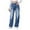 Z1 Dark Blue, variant on Ticikt Women's High Waisted Distressed Straight Leg Denim Jeans for Everyday Casual Comfort and Style Soft Cropped Jeans,Color:White,Size:XXL