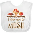 thumbnail image 3 of Inktastic I Love You So Mush Boys or Girls Baby Bib, 3 of 4