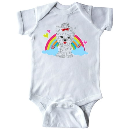 

Inktastic Yorkshire Terrier Cute Yorkie Gift Baby Girl Bodysuit