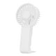 thumbnail image 2 of Mini ventilador de mano plegable portátil ventilador USB recargable para el hogar oficina viajes blanco, 2 of 10
