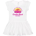 thumbnail image 3 of Inktastic Summer Enjoy the Sunshine Carolina Beach North Carolina Pink Girls Baby Dress, 3 of 5