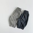 thumbnail image 5 of RUTAYY Toddler Vertical Striped Pants Loose Slacks For Kids Trouser Versatile Infants Pants, 5 of 6