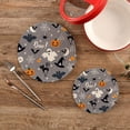 thumbnail image 2 of Halloween 2 Pack Pot Holders Trivets, Heat Resistant Hot Pads for Kitchen Table Decoration Trivets for Hot Dishes/Pot/Bowl/Teapot/Hot Pot Holders, 7" + 9.45", 2 of 7