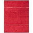 thumbnail image 6 of SAFAVIEH Himalaya Cainneach Solid Wool Area Rug, Red, 3' x 5', 6 of 10