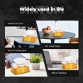 thumbnail image 6 of Tissue Box Cover, Golden Beer Rectangular Leather Tissue Holder - Tissue Case Facial Paper Organizer for Bathroom, Vanity Countertop, Tabletop, Car, Napkin, 6 of 6