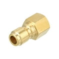thumbnail image 1 of Adaptador de pistola de lavadora a presión macho universal para coche, bronce M14 x 1.5 tono cobre, 1 of 7