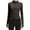 Black, variant on Women's Yoga Sportwear Lightweight Zip Up Jackets Slim Fit Workout Shapewear Red S