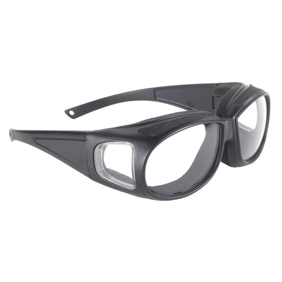 Kickstart Defender Sunglasses Black Frame/Clear Lens