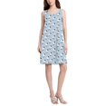 thumbnail image 2 of FORMRS Summer Dress for Women Loose U Neck Sleeveless Midi Beach Sundresses with Pockets, Blue Sheep Pattern, 2 of 8
