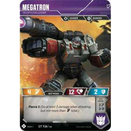 Transformers Wave 1 Common Megatron - Decepticon Leader T26
