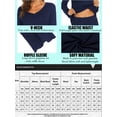 thumbnail image 3 of Avidlove Women's Pajama Set Two Piece Long Sleeve Sleepwear Soft V Neck Pj Top and Long Pants Loungwear, 3 of 7