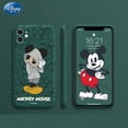 thumbnail image 2 of DISNEY 2023Minnie funda de silicona para IPhone 14 13Pro Xs Max iPhone 7 8 Plus 12 silicona líquida oficial 360 cubierta completa zz0524 Tan Jianjun unisex, 2 of 2