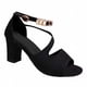 thumbnail image 5 of Amzcrzy Zapatos de mujer,Zapatos de mujer,Zapatillas de mujer, Sandalias de tacón grueso con hebilla y tiras para mujer, tacones altos con cuentas y boca de pez. Sandalias Mujer Zapatillas De Casa, 5 of 5