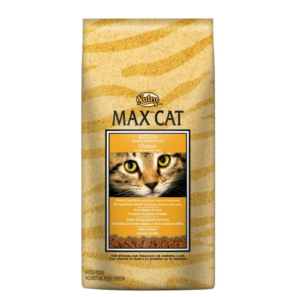 Nutro Max All Breeds Kitten Chicken Dry Cat Food, 3 lb. Bag Walmart