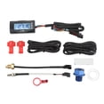 thumbnail image 1 of Engine Temperature Sensor,Motorcycle Digital Display 4 Motorcycle Temperature Gauge Motorcycle Voltmeter Gauge Ultimate Reliability, 1 of 8
