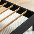 thumbnail image 5 of Mellow Olena Upholstered Platform Bed Frame with Headboard, Black, Full, 5 of 11