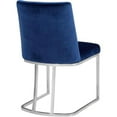 thumbnail image 2 of Pemberly Row Modern / Contemporary Navy Velvet Dining Chair (Set of 2), 2 of 6