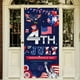 thumbnail image 5 of Decoración del Día de la Independencia, Bandera para Puerta Festiva del Día de la Independencia, Borde Cortado en Caliente, Impresión HD, Cubierta de Puerta, Bandera, Sin Perforar, Tela de Poliéster,, 5 of 6