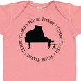 thumbnail image 4 of Inktastic Future Piano Player Boys or Girls Baby Bodysuit, 4 of 5