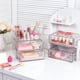 thumbnail image 2 of Organizador de maquillaje Vtopmart transparente de 5 niveles con cajón para tocador, 2 of 6