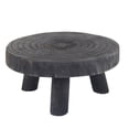 thumbnail image 4 of Soporte para plantas, soporte para macetas, soporte para macetas de jardín, base de madera, taburete para plantas Negro M, 4 of 9