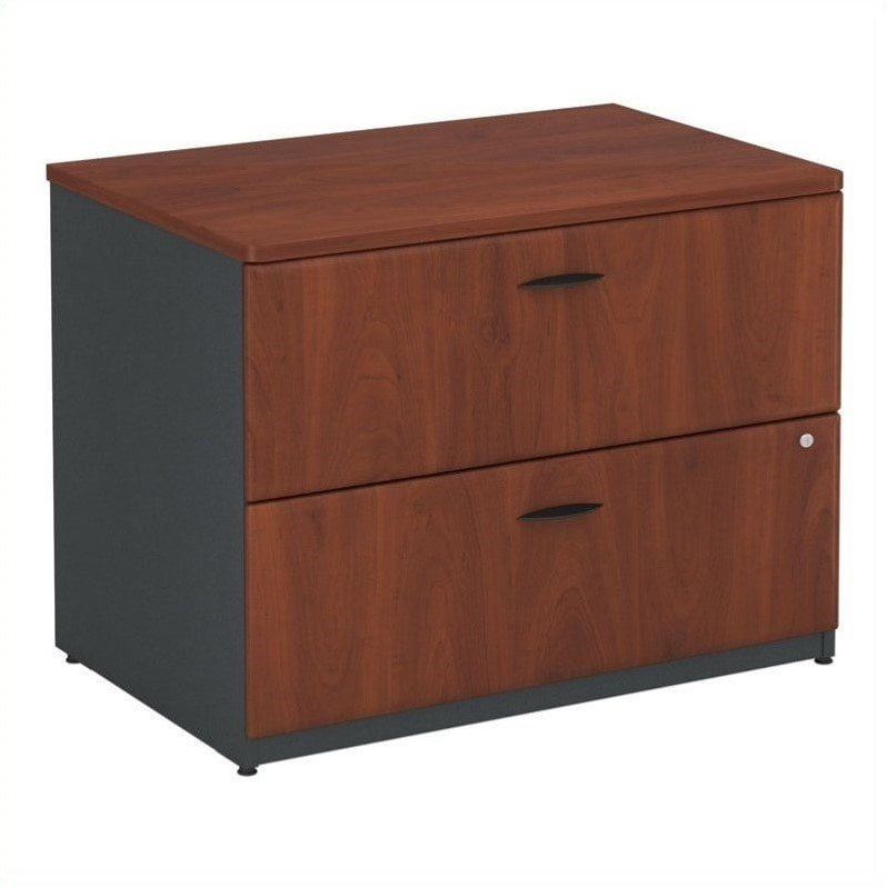 Series A 36W 2 Drawer Lateral File in Hansen Cherry