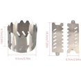 thumbnail image 5 of Réchaud de Camping Ultraléger Plaque Coupe-Vent en Acier Inoxydable Réchaud Pare-Vent Écran, 5 of 5